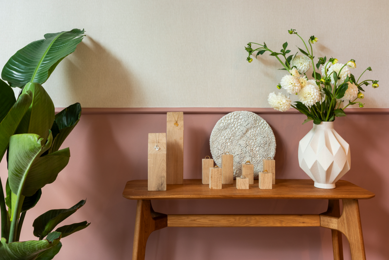 Detal dekoracji w sali pożegnań